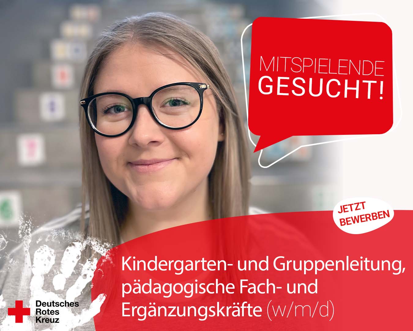 Kindergarten- und Gruppenleitung, pädagogische Fach- und Ergänzungskräfte | DRK Kindertagesstätte im Kreis Heinsberg gGmbH