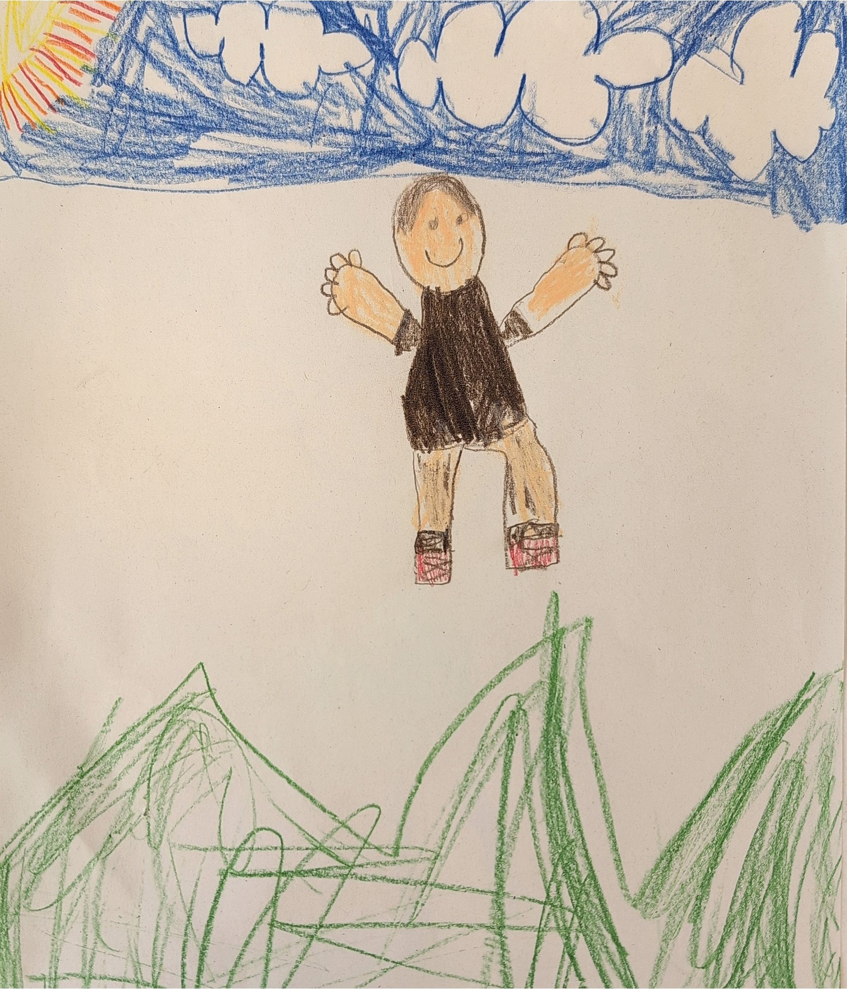 Karolina Gierus als Kinderzeichnung