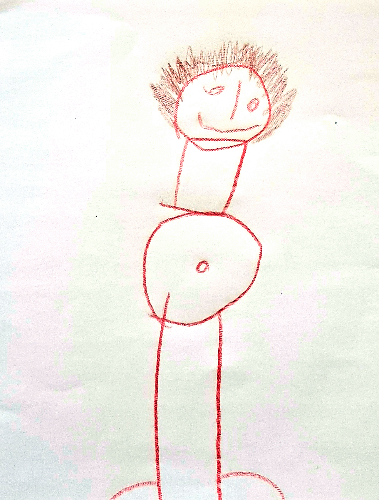 Marcel Faulstich als Kinderzeichnung